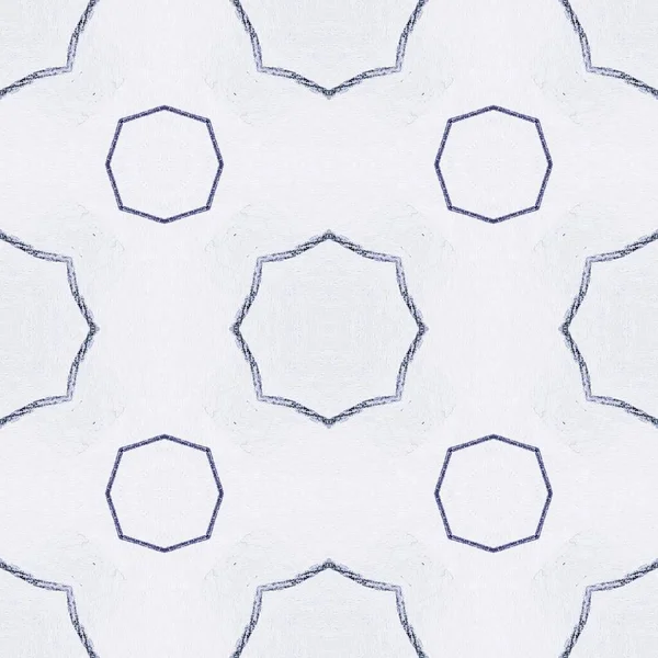 Classic Print Blauw Zacht Patroon Inkt Bloemenpatroon Moeilijke Achtergrond Geometrische — Stockfoto