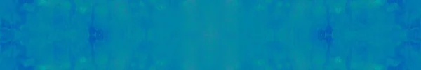Blue Tie Dye Turkos Havsgradient Blå Havets Struktur Sparkle Ice — Stockfoto