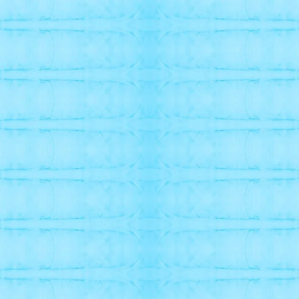 Vit Sömlös Batik White Geo Stripe Blå Böhmiska Zag Sky — Stockfoto