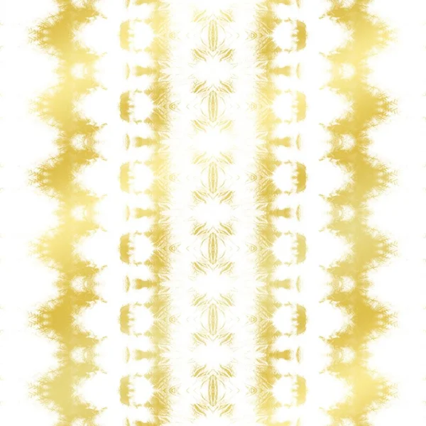 Witte Geometrische Zag Zonnige Borstel Witte Tribal Paint Heldere Boho — Stockfoto