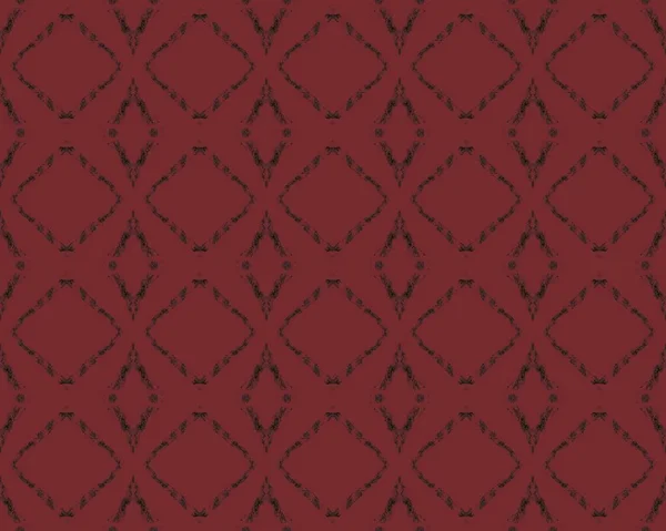 Lijn Eenvoudige Afdruk Naadloos Getekend Patroon Inktontwerp Textuur Rode Trendy — Stockfoto