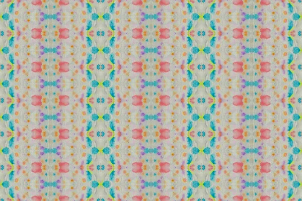 Renkli Çizgili Gökkuşağı Jeo Soyut Boho Geometrik Kravat Boyası Renkli — Stok fotoğraf