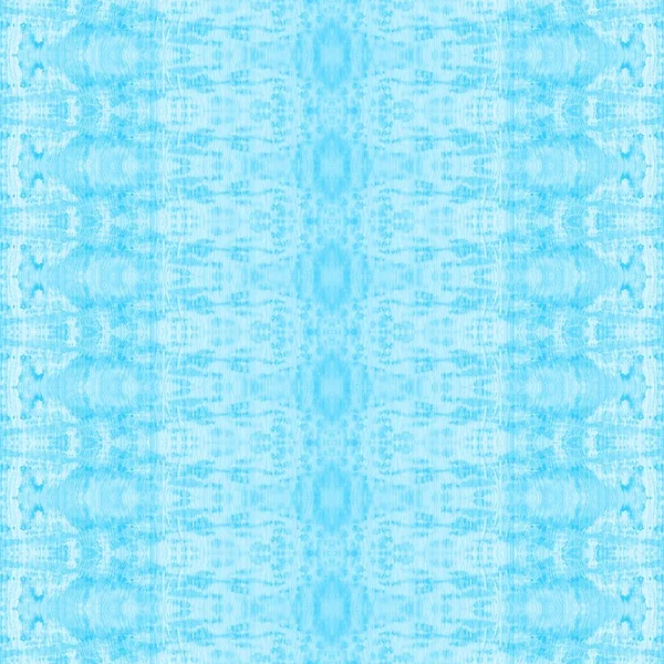 ホワイト パターン スカイ ボホのテクスチャ ブルー エスニック バティック 死海の水彩画 青い幾何学的抽象 ブルーアブストラクトプリント — ストック写真