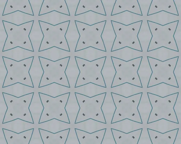 Blauw Turks Rustiek Ontwerp Blauw Traditionele Eindeloze Print Sierlijk Geometrisch — Stockfoto