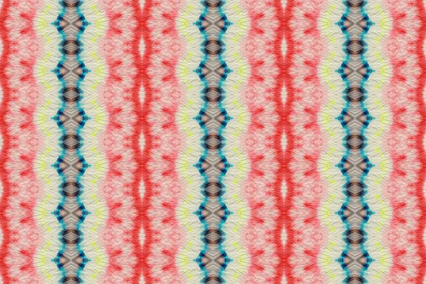 Impressão Abstrata Colorida Boho Geometric Tie Dye Colorido Boho Stripe — Fotografia de Stock