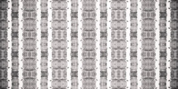 グレーのボヘミアン柄 グレーの手織物 灰色の民族ブラシ ホワイト 灰色の染料のストライプ グレー柄プリント ブラック プリント 灰色の幾何学的スプレー 灰色のボアストローク — ストック写真