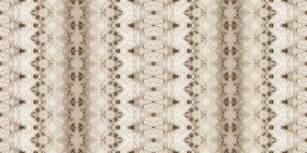 Beige Ikat Sepia Boho Brush Old Bohemian Texture Retro Geometric — Stock Photo, Image