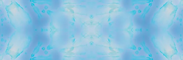 Niebieski Krawat Jasny Lód Azure Błyszczący Lód Abstrakcyjna Szczotka Wody — Zdjęcie stockowe