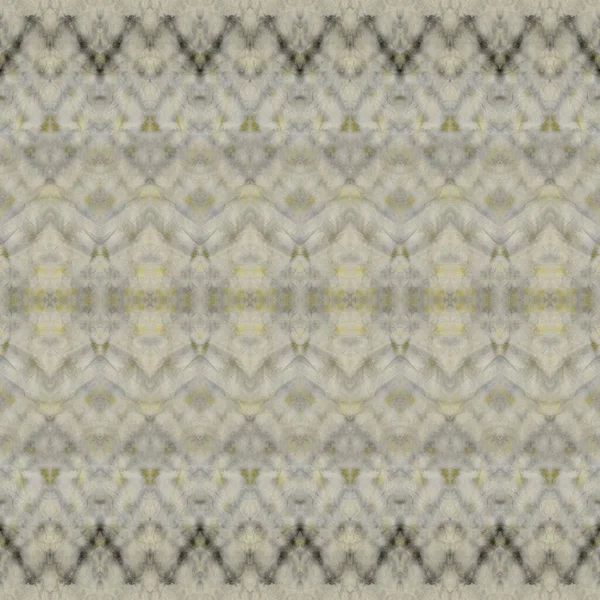 Gul Traditionell Zag Vit Boho Zigzag Gray Seamless Print Guld — Stockfoto