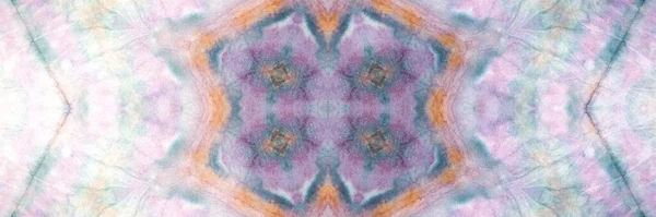 Geometrische Naadloze Stof Schoonheid Creatieve Tie Dye Zwarte Penseelverf Pastel — Stockfoto