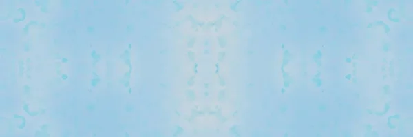 Blauwe Vuile Kunst Teal Wash Achtergrond Sparkle Ice Zeepatroon Abstract — Stockfoto