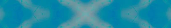 Blue Tie Dye Water Summer White Icy Pattern Sparkle Summer — Stockfoto