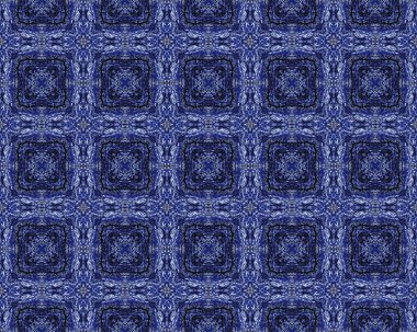 Mavi Bohem Çiçeği Boho. İndigo Çiçek Boyası. Mavi Kabile Mozaik Çizimi. Fas Geometrik Desen İzi. Kusursuz Arap Çiçeği. Lizbon Geometrik Batik döşemesi. Mavi Etnik Döşeme