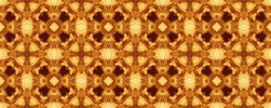 Sarı süslü köylü çiçeği. Hint Geometrik Batik Yazıcı. Suluboya Çiçek Motifi. Çamur desenli mürekkep. Doğa Fas Deneyi dokusu. Bohem Geometrik Döşeme. Kahverengi Etnik Kat