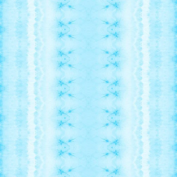 Niebiański Geo Batik Niebieski Tradycyjny Zig Cyan Dyed Grunge Niebieski — Zdjęcie stockowe