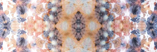 Kusursuz Yapı Süslü Kravat Boyası Grunge Kabile Fırçası Malzemeleri Tekrarlayan — Stok fotoğraf
