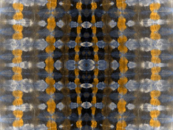 Vyprat Bezešvé Zlato Wet Creative Abstract Stain Inkoustová Geometrická Kravata — Stock fotografie