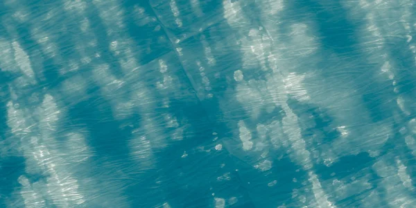 蓝色水的颜色 海洋墨水 轻水刷 海洋结构 火花飞溅 海洋飞溅 银洗水彩画 灰河背景 摘要水彩画 蓝色海纹理 — 图库照片