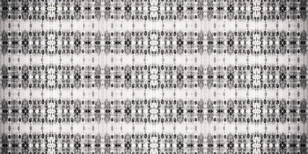 Pulverizador Boêmio Cinza Black Geo Stripe Pincel Tribal Cinzento Gray — Fotografia de Stock