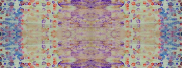 Muster Mit Waschtinte Vorhanden Geo Colorful Seamless Print Tie Dye — Stockfoto