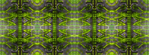 Neon Seamless Mark Ethnic Wash Abstract Design Lavare Tela Etnica — Foto Stock