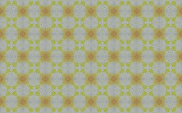 Green American Mosaic Print Morocco Seamless Drawing Oriental Geometric Pattern — Foto Stock