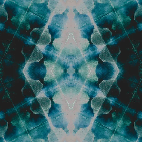 Naadloos Abstract Licht Space Blue Naadloze Poster Blauwe Winter Herhaal — Stockfoto