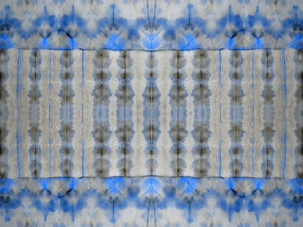 Μελάνι Υδατογραφία Tye Dye Drop Φαινόμενο Βαφής Μπλε Γραβάτας Υγρό — Φωτογραφία Αρχείου