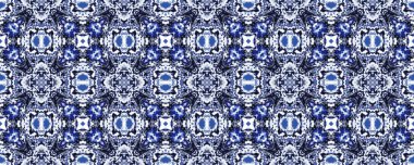 Mavi Fas Çiçek Motifi. Mavi Kabile Sonsuz Çizimi. İspanyol süsü Batik. Denim Etnik Çiçek Katı. Arabesk Geometrik Batik Ikat. Gösterişli Geometrik Desen Boho. Mavi Çiçek Mürekkebi