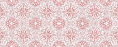 Rose Etnik Şablon Boho. Kusursuz Hint deseni. Kırmızı Soyut Mozaik Boyası. Kırmızı Süslü Sonsuz Çiçek. Fas Geometrik Çiçek Döşemesi. Kırmızı Çiçekli Ikat Dörtlü Folyo Geometrik Batik Mürekkebi.