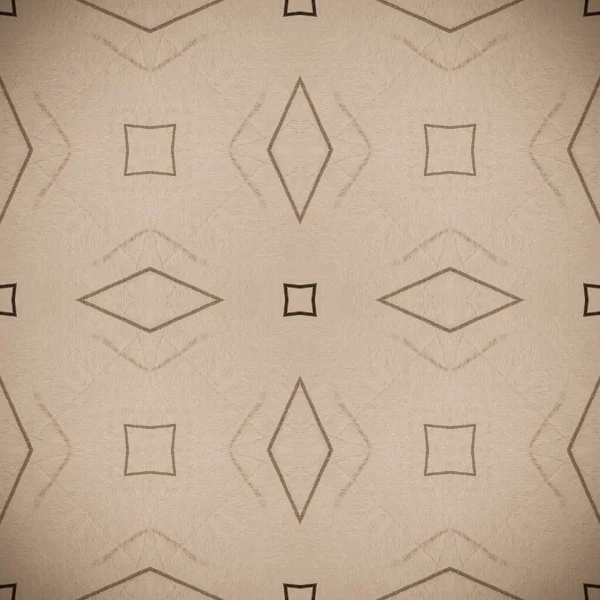 Sepia Template Simple Drawn Beige Creme Pattern Old Sketch Texture — Stockfoto