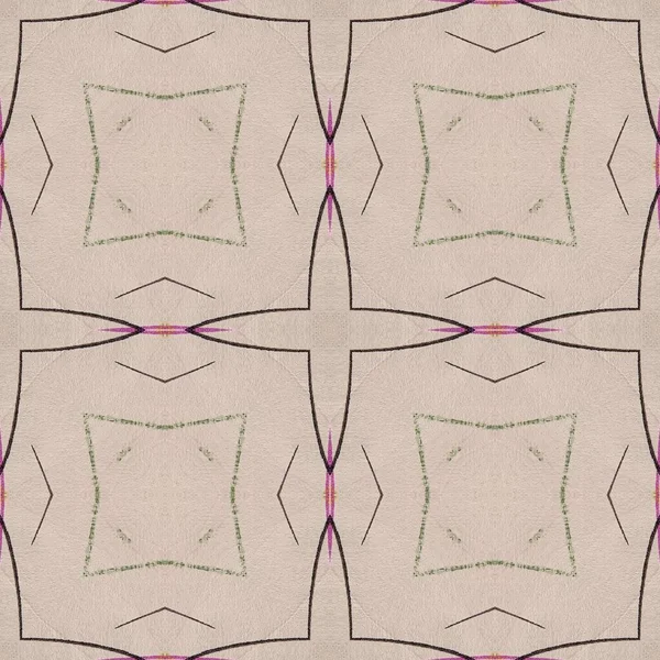 Purple Line Ontwerp Een Inktkrasje Gele Eindeloze Vloer Craft Geometrie — Stockfoto