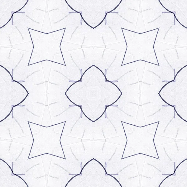 Blue Line Design Geometric Geometry Ink Flower Scratch Blue Ink — стоковое фото