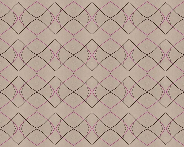 Elegant Paper Geo Sketch Pattern Rough Template Colorful Simple Print — 图库照片