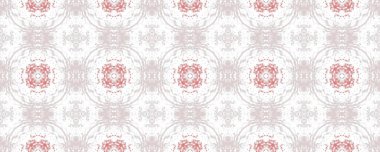 Arapça Geometrik Desen Boho. Oriental Geometric Flower Tile. Pembe Etnik Batik Ikat. Fas Süs Çiçeği. Kırmızı Vintage Çiçek Batik. Kızıl Fas 'ın Çiçekli Boyası Sonsuz İkat.