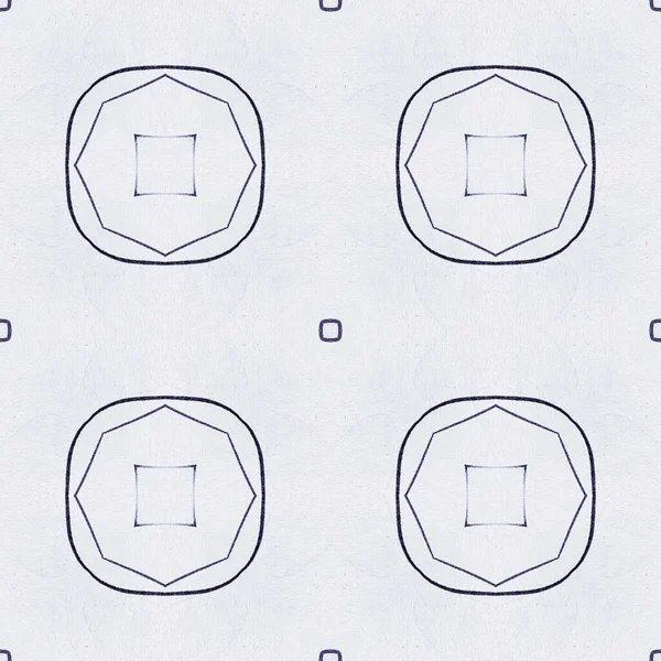 Διακοσμημένο Ξύσιμο Στυλό Κλασική Μπογιά Γραμμής Απλό Σχέδιο Ίντιγκο Κομψό — Φωτογραφία Αρχείου
