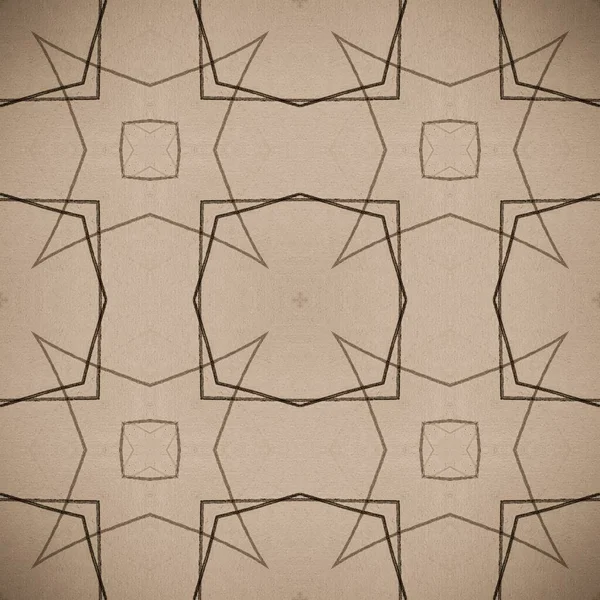 Bézs Durva Textúra Zökkenőmentes Geometria Szürke Csillag Dizájn Szürke Elegáns — Stock Fotó