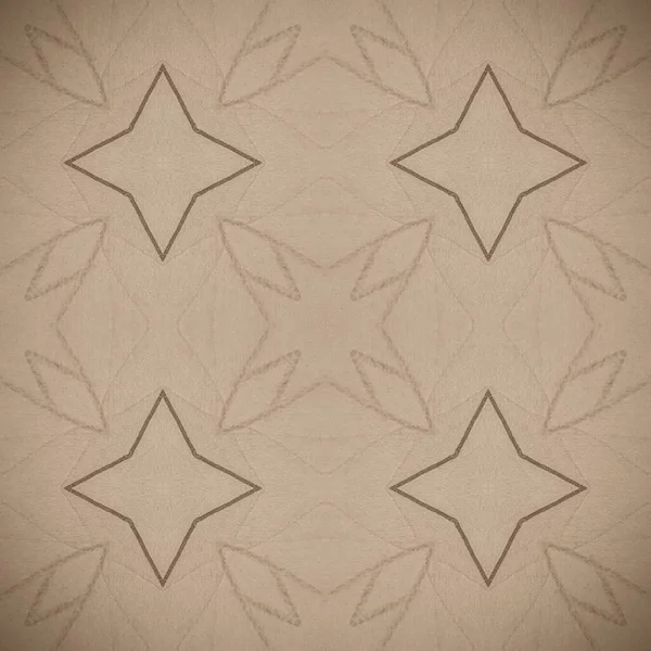 幾何学的背景 シンプルなペイント ベージュのラインデザイン グレー パターン セピア幾何学 ベージュ ロシアの絵 パキスタン紙のテクスチャ グレイ — ストック写真