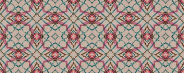 Geometric Geometry Elegant Floor Line Vintage Paint Blue Ethnic Print — Fotografia de Stock