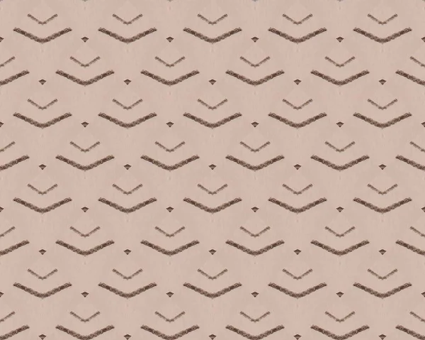 Coğrafi çizim dokusu. Renkli Geo Deseni. Yumuşak Geometri. Kahverengi Zarif Boya. Rhombus çizildi. Kaba Şablon. Kusursuz Boya Çizimi. Basit bir satır. Grafik Yazdırma. Renkli Kusursuz Tasarım