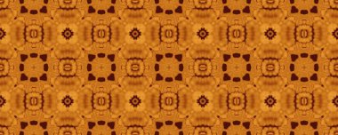 Sarı Türk Sonsuz Çiçeği. Pakistan Mozaik Boyası. Aquarelle Geometrik Yazdırma. Kum kabilesi folyo deseni. Batı Geometrik Patern Boho. Koyu Çiçek Mürekkebi. Kahverengi Etnik Kat