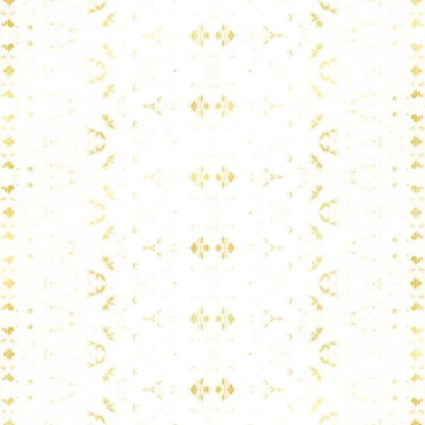 Gold Seamless Paint Bright Print White Geometric Zag Light Dyed — Stock Photo, Image