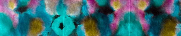 Tie Dye Neon Gradient Watercolor Блакитна Смуга Dyed Watercolour Texture — стокове фото