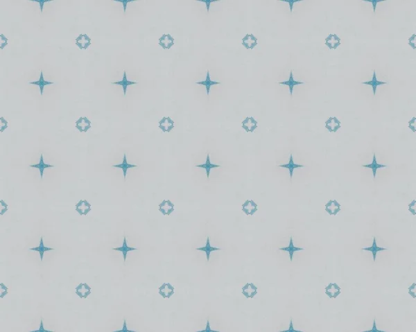 モロッコ幾何学的バティック ブルー エスニック タイル ブルー リスボン ロシア パターン トルコの幾何学的バティック床 灰色の花のプリント — ストック写真