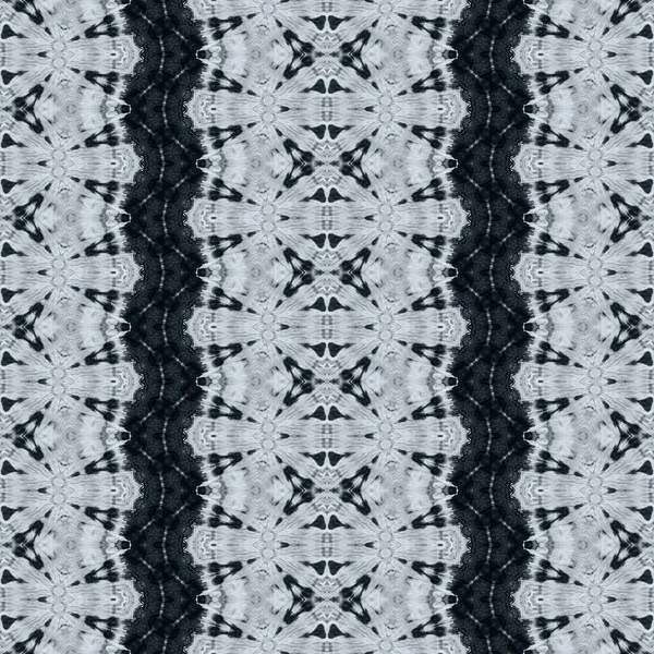 Szary Wzór Czeski Kolor Streszczenie Stripe Geo Batik Tekstylia Geometryczne — Zdjęcie stockowe