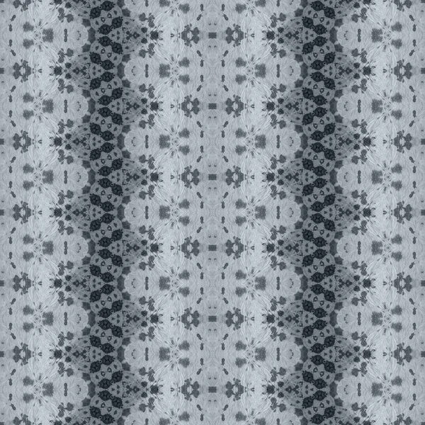 Gray Color Bohemian Pattern Геометричний Зразок Сірого Кольору Племінний Чеський — стокове фото