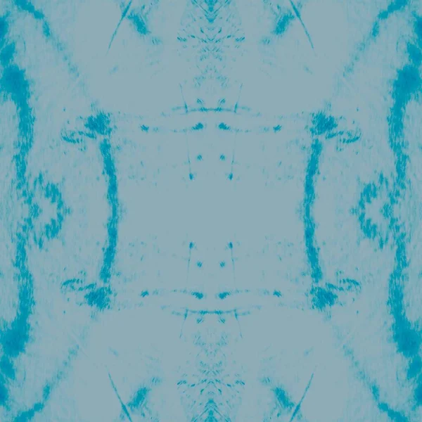 Blue Stripe Grunge Banner Nevado Frio Repetição Geométrica Fiery Escova — Fotografia de Stock