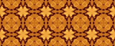 Sarı Vintage Sonsuz Çiçek. Kaba Fas Deney Tasarımı. Türk Geometrik Desenli Boya. Arabesk Geometrik Döşemesi. Yanmış çiçek mürekkebi. Pakistan Rustik İkat. Kahverengi Etnik Boho