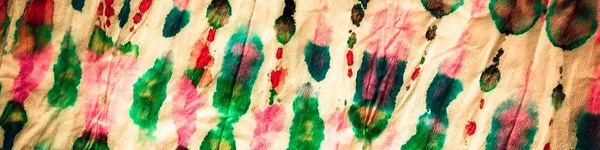 Tie Dye Neon Gradient Watercolor Дизайн Зеленого Кольору Червона Смуга — стокове фото