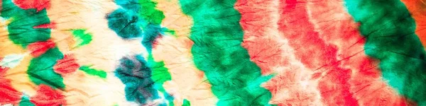 Tie Dye Neon Gradient Watercolor Ефект Зеленого Кольору Смуга Червоного — стокове фото